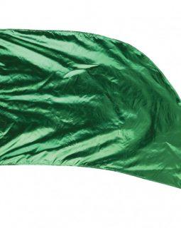 Arced Lava Lame Flag – Emerald