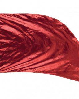 Arced Lava Lame Flag – Red