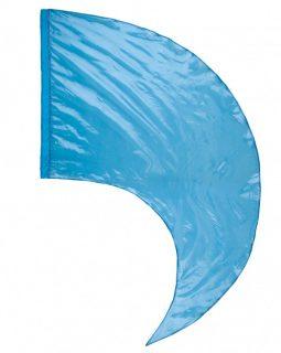 Crystal Clear Swing Flag-Deep Turquoise