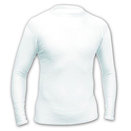 Compression Long Sleeve Shirt-White