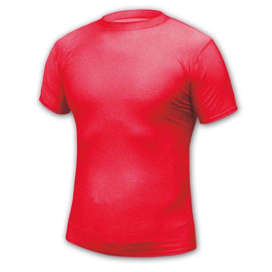 compression short sleeve t-shirt-red