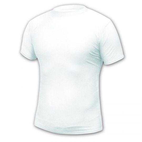 Compression short sleeve t-shirt-white