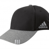 adidas grey and black golf hat