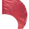 color guard swing flag-ruby