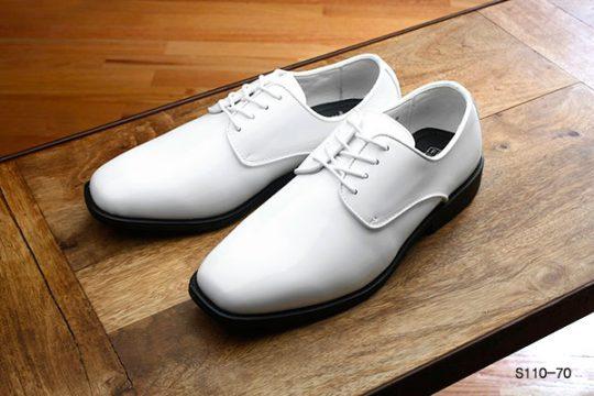 Men's white dress shoe-s110-70