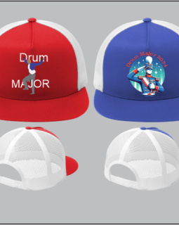 Printed Drum Major Cap (Trucker)