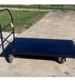 C.D. Flatbed Floor Tarp Cart