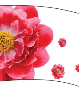 Pink Flower (Drooping Rectangle)